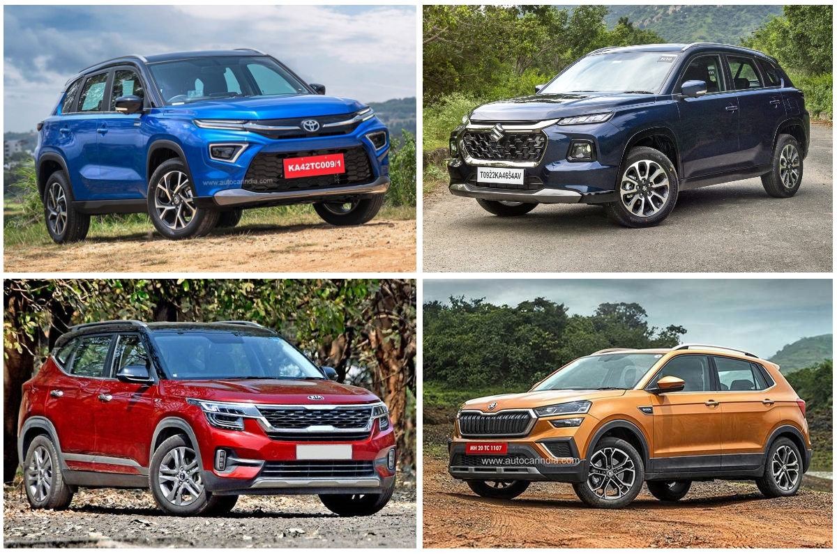 Midsize petrol SUVs with the best fuel efficiency figures Autocar India